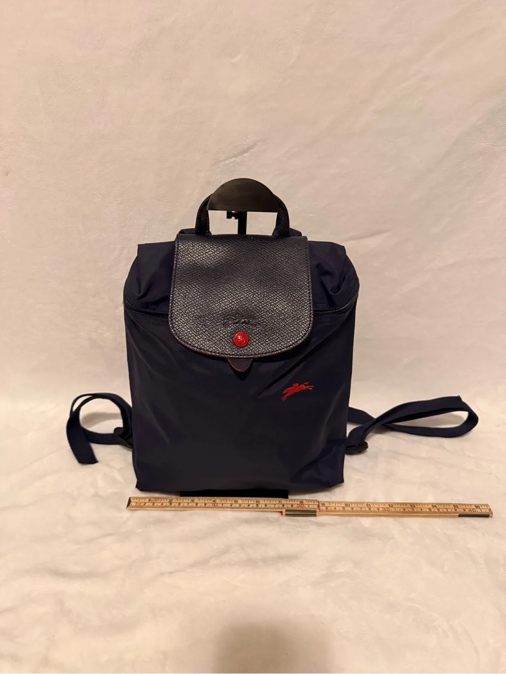 Longchamp Le Pliage Club Backpack in Navy Blue